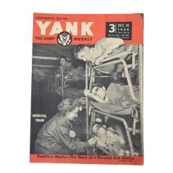 Magazine, YANK, December 10, 1944, 'Hospital Train'