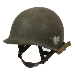 Casque M1, liner Westinghouse, 3rd Bn., 502nd PIR, 101st Airborne Division