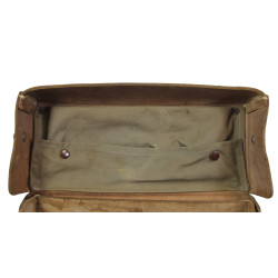 Pouch, Leather, Medic, German, rop 1944, Normandy