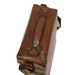 Pouch, Leather, Medic, German, rop 1944, Normandy