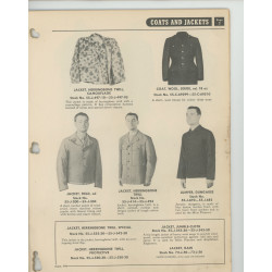 Catalogue d'époque, Quartermaster Supply Catalog, 1943