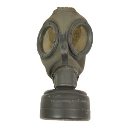 Masque à gaz M30 allemand, Luftwaffe, 1937-1940, nominatif, Normandie