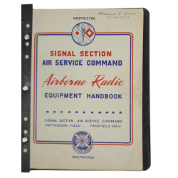 Manual, Airborne Radio Equipment Handbook, Signal Section, Air Service Command, 1943