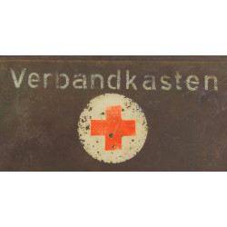 Kit, First-Aid, German, Verbandkasten für Kraftwagen, Normandy