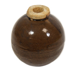 Grenade céramique, Type 4, marron, japonaise