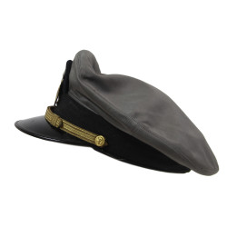 Cap, Officer, US Navy, Gray, Size 7 1/4