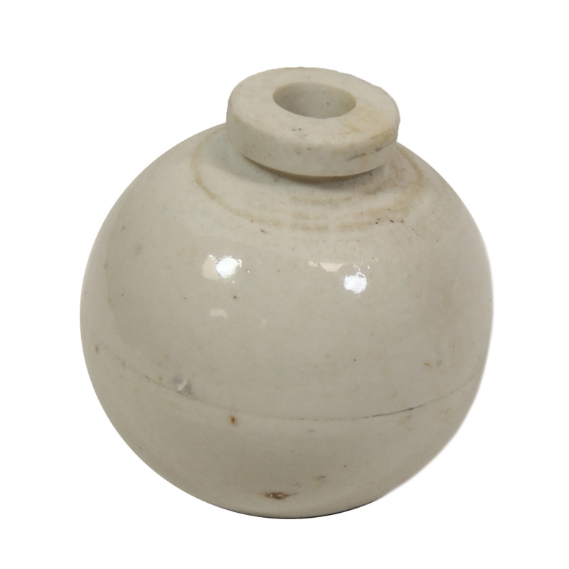 Grenade céramique, Type 4, blanche, japonaise