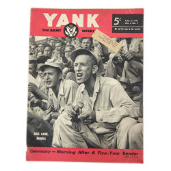 Magazine YANK, 17 août 1945, "Ball Game, Manila"
