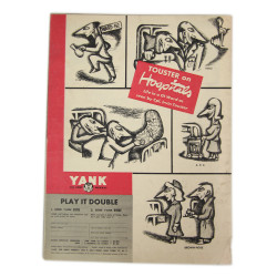 Magazine YANK, 17 août 1945, "Ball Game, Manila"