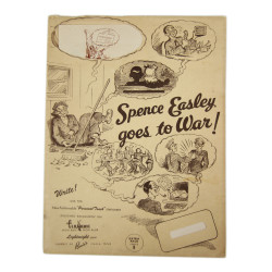 Papier à lettre, Spence Easley goes to War!, Series 1, Army Version
