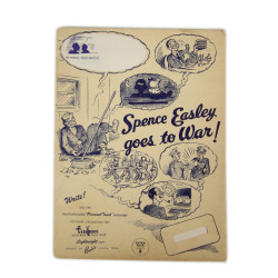 Papier à lettre, Spence Easley goes to War!, Series 2, Navy Version