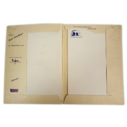 Stationery, Spence Easley goes to War!, Series 2, Navy Version