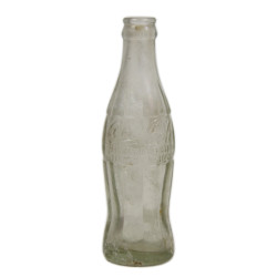 Bouteille de Coca-Cola, verre blanc, 1944