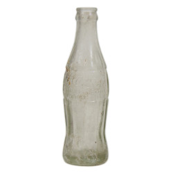 Bouteille de Coca-Cola, verre blanc, 1944