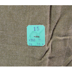 Chemise moutarde, Special, 15 x 34, 1943, S. LIEBOVITZ & SON, INC., état neuf