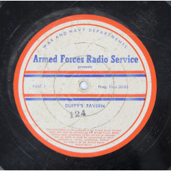 Disque, The Armed Forces Radio Service, Duffy's Tavern