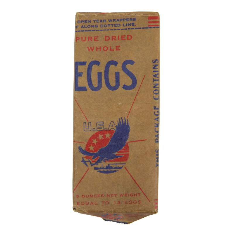 Box, Dried eggs