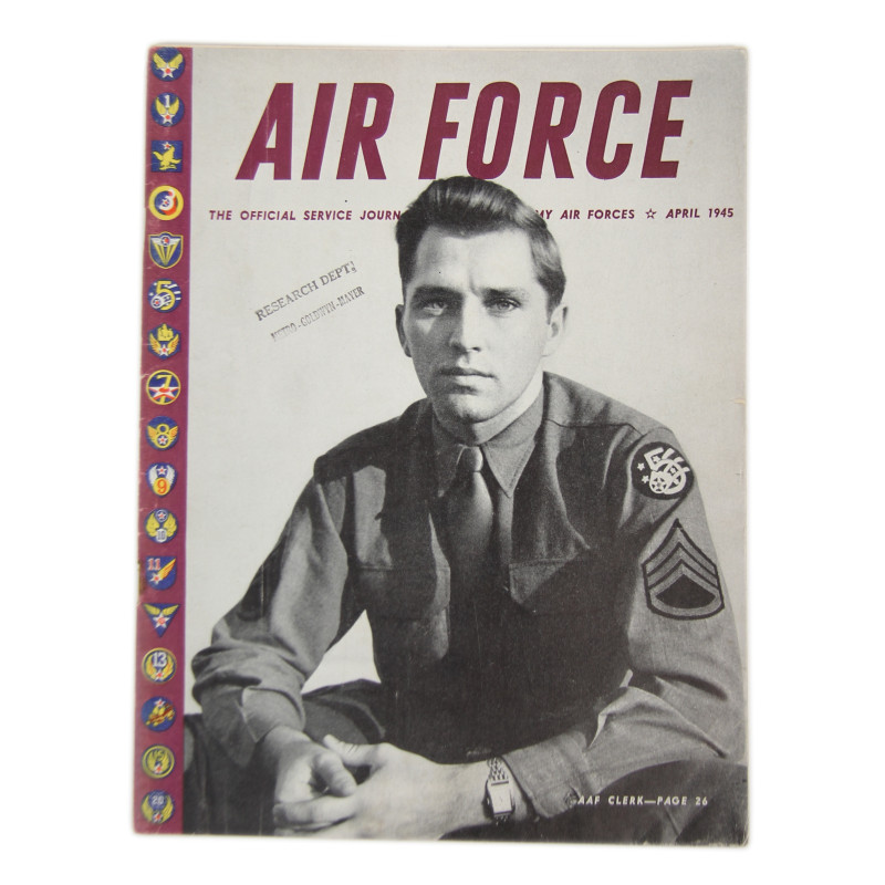 Magazine, AIR FORCE, avril 1945