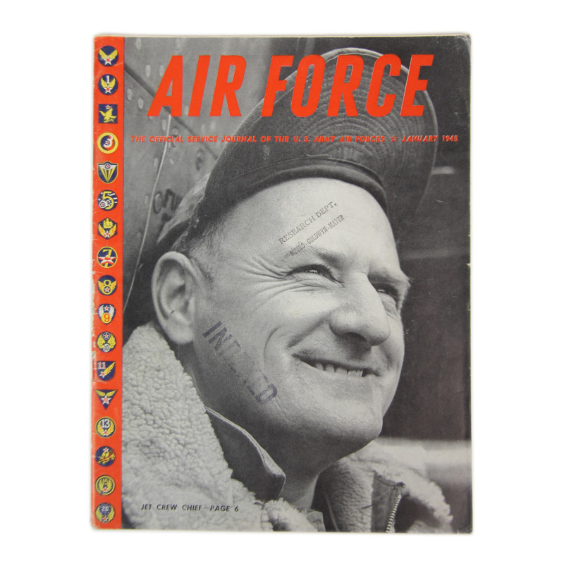 Magazine, AIR FORCE, janvier 1945