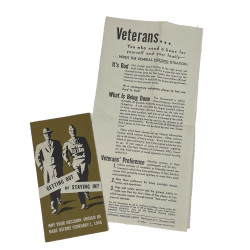 Leaflet, GETTING OUT or STAYING IN?, US Army