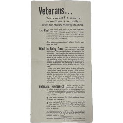 Leaflet, GETTING OUT or STAYING IN?, US Army