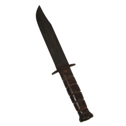 Knife, Fighting, MK 2, KA-BAR, US Navy, with Leather Scabbard