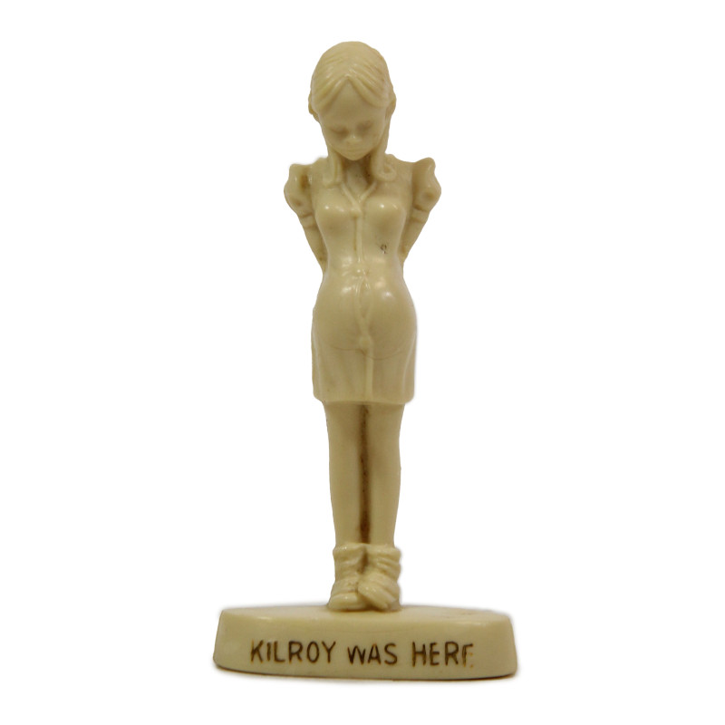 Figurine humoristique, "Kilroy was here"