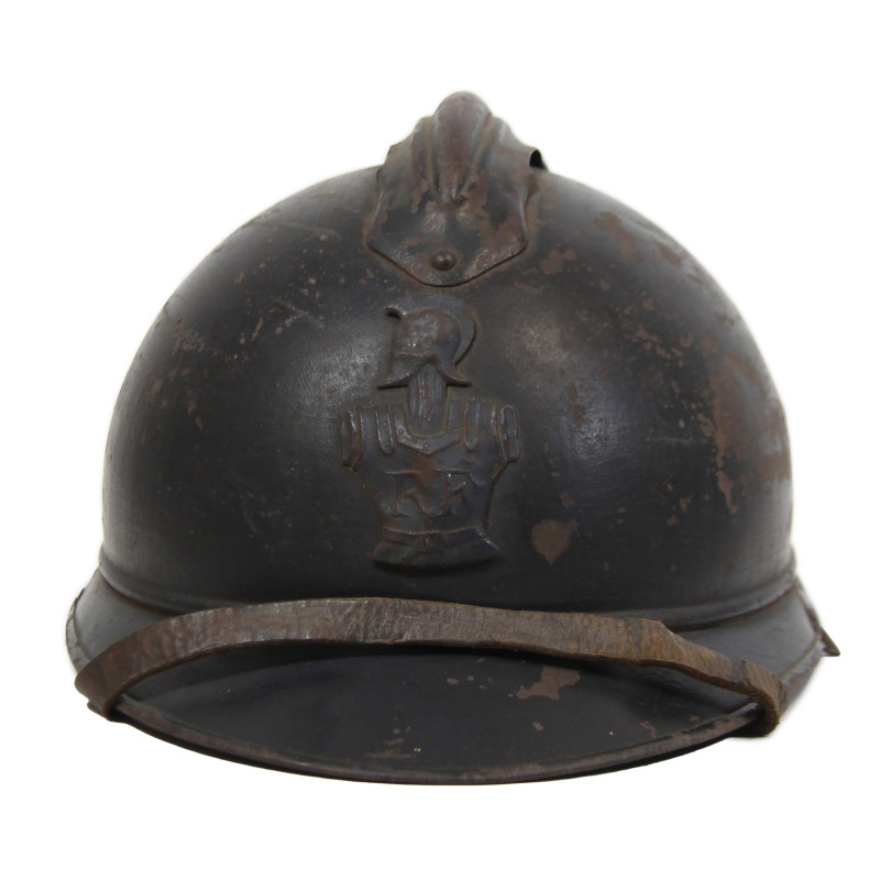 Helmet, Adrian, M1915, French Engineers, Complete