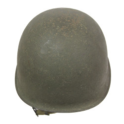 Helmet, M1, Swivel Loops, 1er Régiment de chasseurs parachutistes, French Airborne, Complete