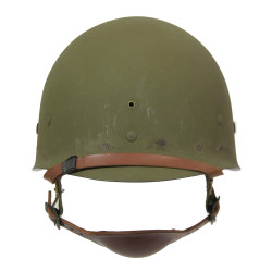 Helmet, M1, Swivel Loops, 1er Régiment de chasseurs parachutistes, French Airborne, Complete