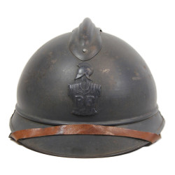 Casque Adrian, Mle 1915, génie français, complet