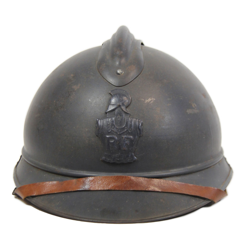 Helmet, Adrian, M1915, French Engineers, Complete