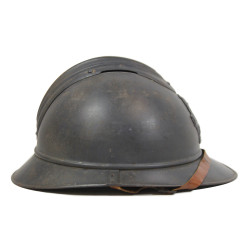 Helmet, Adrian, M1915, French Engineers, Complete