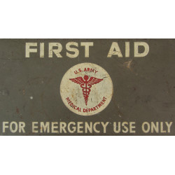 Kit, First-Aid, Motor, Vehicle, 12 Unit, Item No. 9777300, 1st Type, 1942