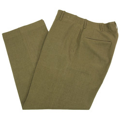 Trousers, Wool, Serge, OD, Special, 33 x 31, 1943