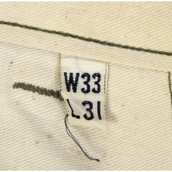 Trousers, Wool, Serge, OD, Special, 33 x 31, 1943