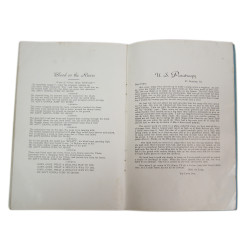 Book, Record, Individual, Paratroop Training, Fort Benning, 1945, Blank