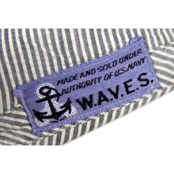 Calot, Seersucker, US Navy, WAVES, taille 56