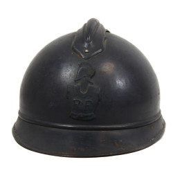 Helmet, Adrian, M1915, French Engineers, Complete