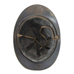 Helmet, Adrian, M1915, French Engineers, Complete