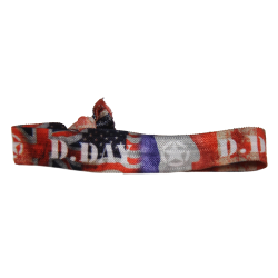 Bracelet en élastique, D-Day Drapeaux