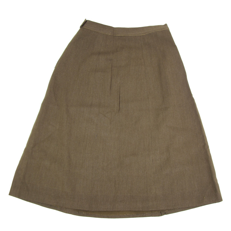 Jupe en drap de laine, troupe, WAAC, taille 36