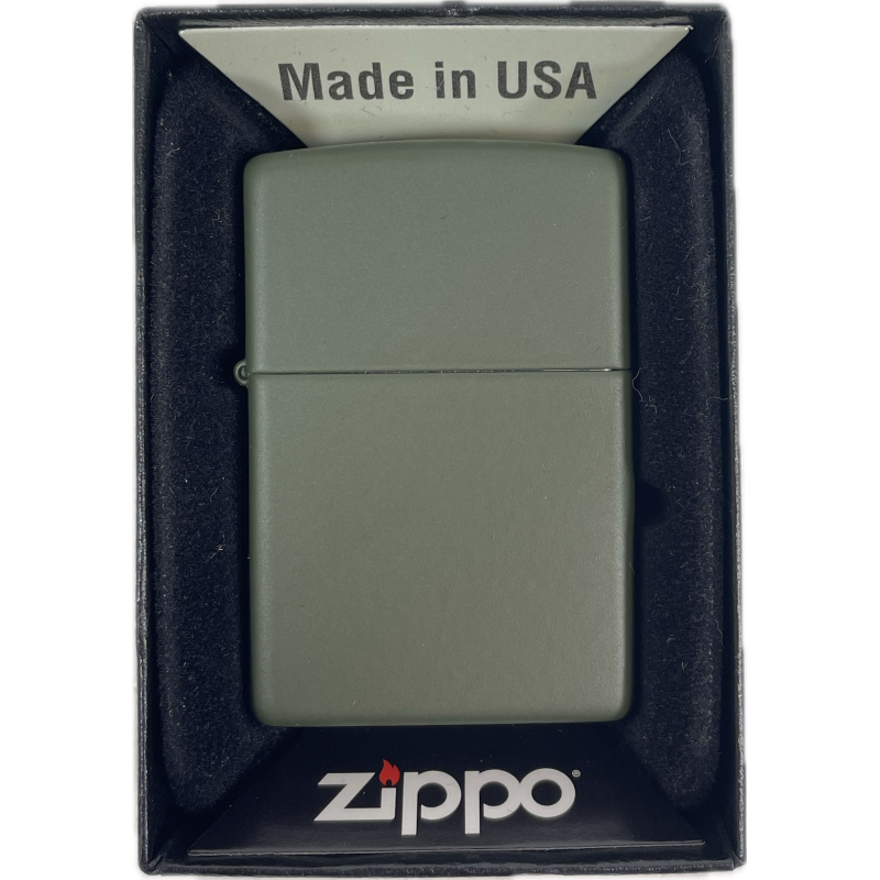 Lighter, Zippo 1943, OD green