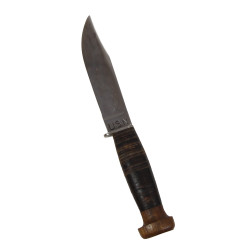 Knife, Utility, MK 1, US Navy, with Leather Scabbard