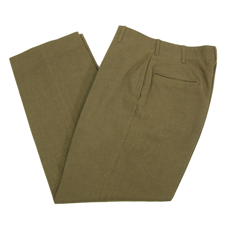 Trousers, Field, Wool, Serge, Special, 32 x 31, 1943