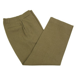 Trousers, Field, Wool, Serge, Special, 32 x 31, 1943