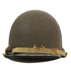 Helmet, M1, Fixed Loops, Colonel, Westinghouse Liner, Green A Washers