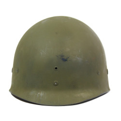 Helmet, M1, Fixed Loops, Colonel, Westinghouse Liner, Green A Washers