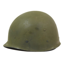 Helmet, M1, Fixed Loops, Colonel, Westinghouse Liner, Green A Washers