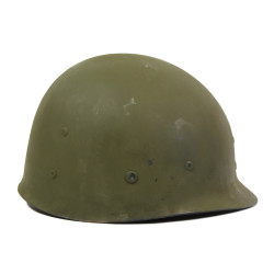 Helmet, M1, Fixed Loops, Colonel, Westinghouse Liner, Green A Washers